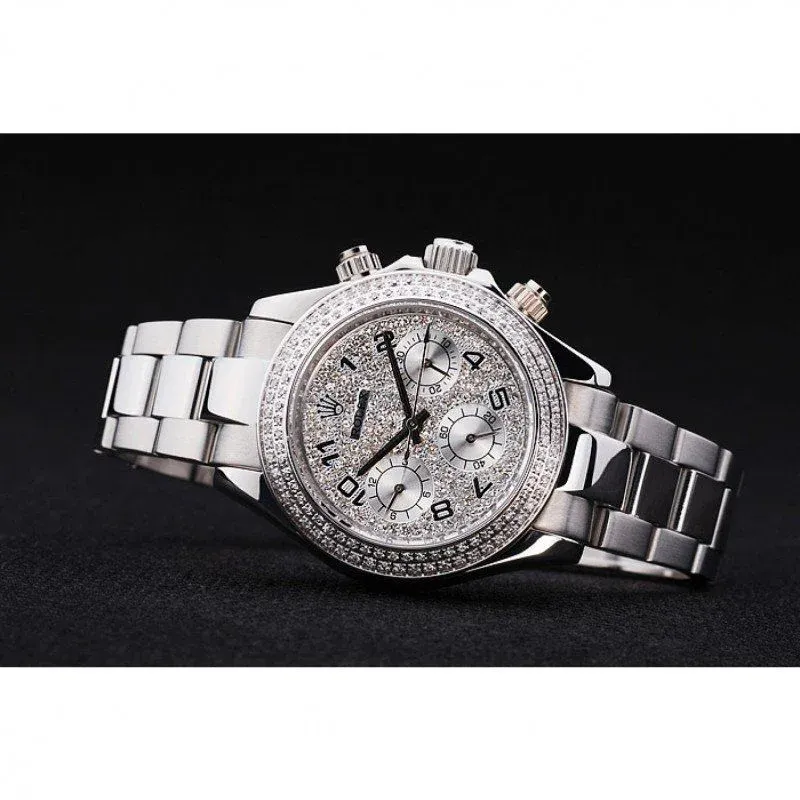 Rolex Daytona 35mm Silver Dial RL165
