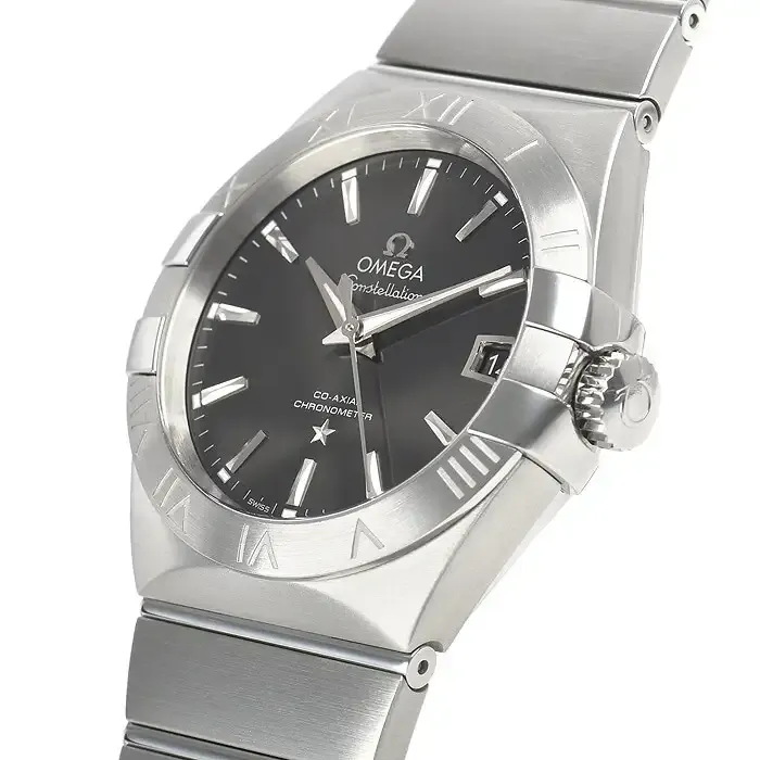 Omega Constellation Men Automatic Black Stainless Steel Watch O13110362001001