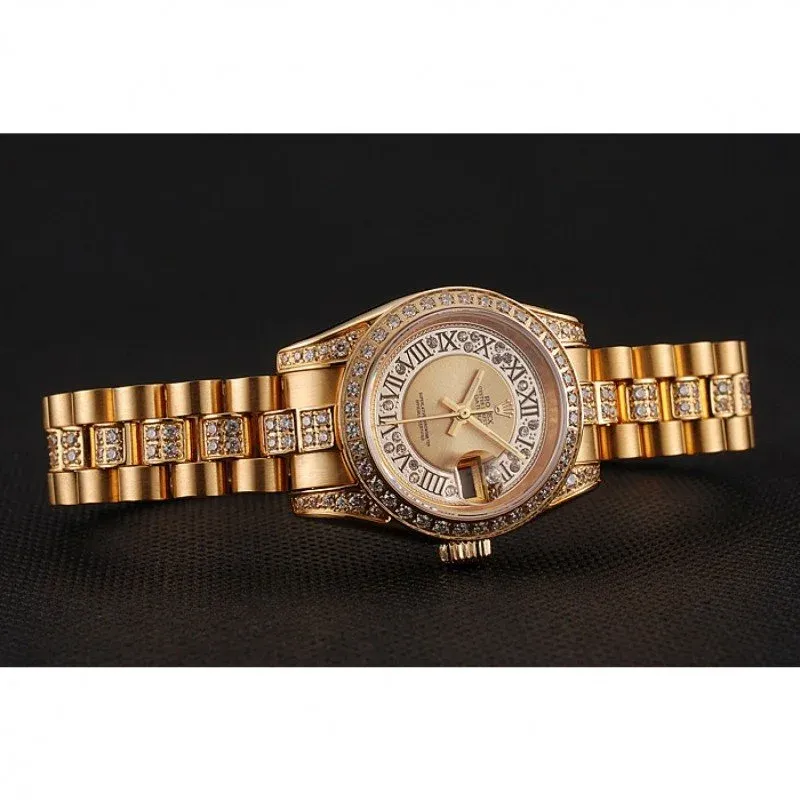 Superclone Rolex Datejust 21mm Gold Dial 1453953