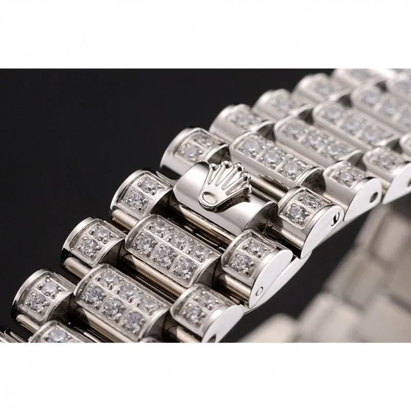 Superclone Rolex Day-Date 37mm White Dial 1453950