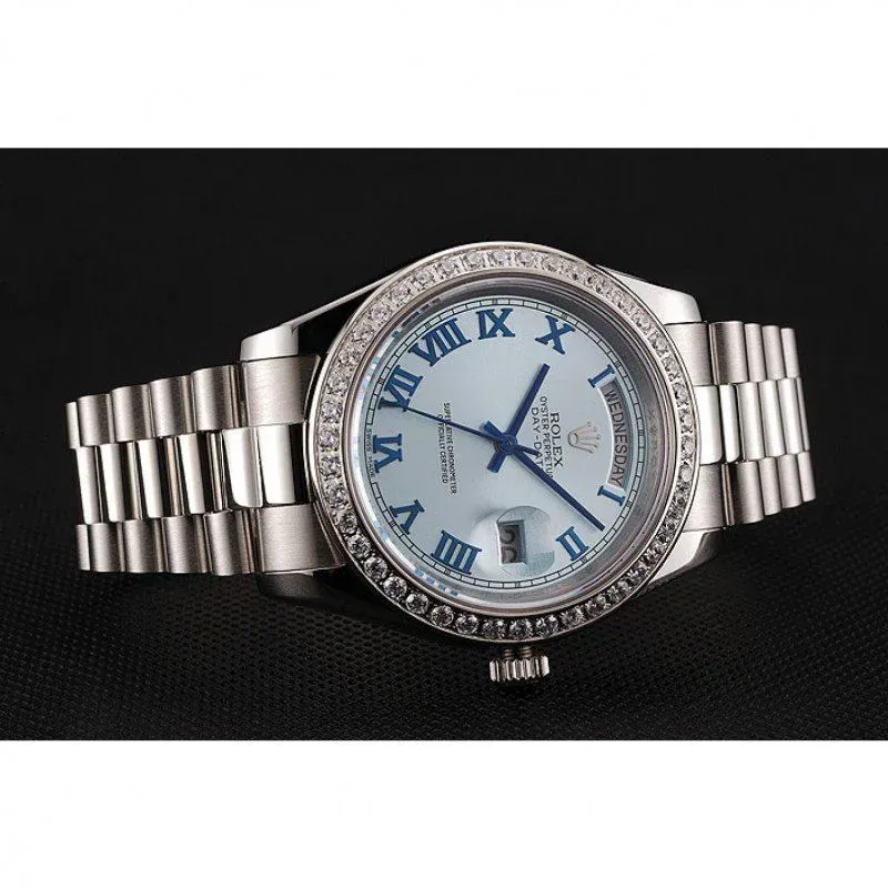 Superclone Rolex Day-Date 40mm Blue Dial 1453962