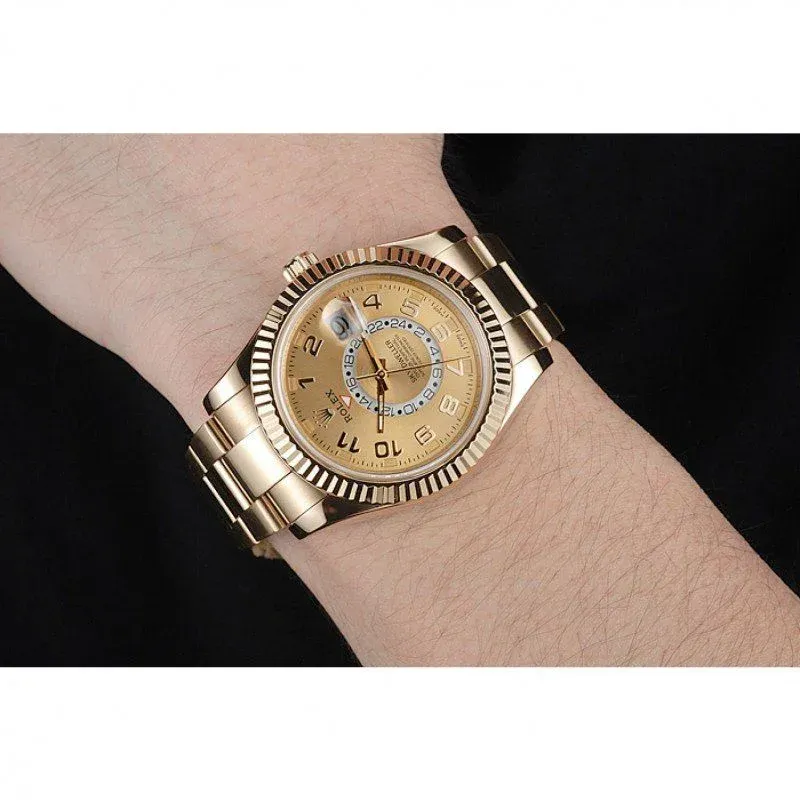 Rolex Sky-Dweller 41mm Gold Dial 80243
