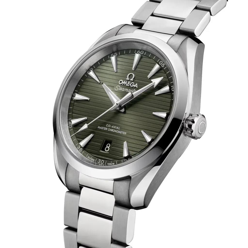 Omega Seamaster Aqua Terra Men Automatic Green Stainless Steel Watch O22010412110001