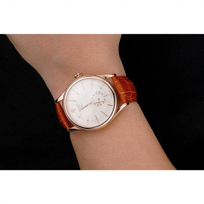 Superclone Rolex Cellini 38mm White Dial REP016813