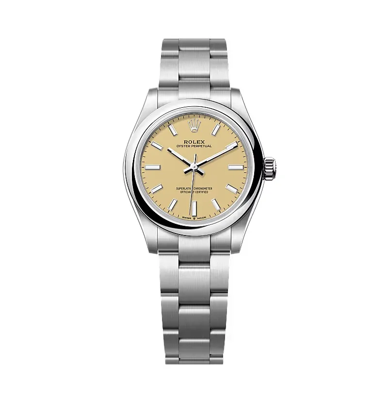 Superclone Rolex Oyster Perpetual 277200 Beige Dial