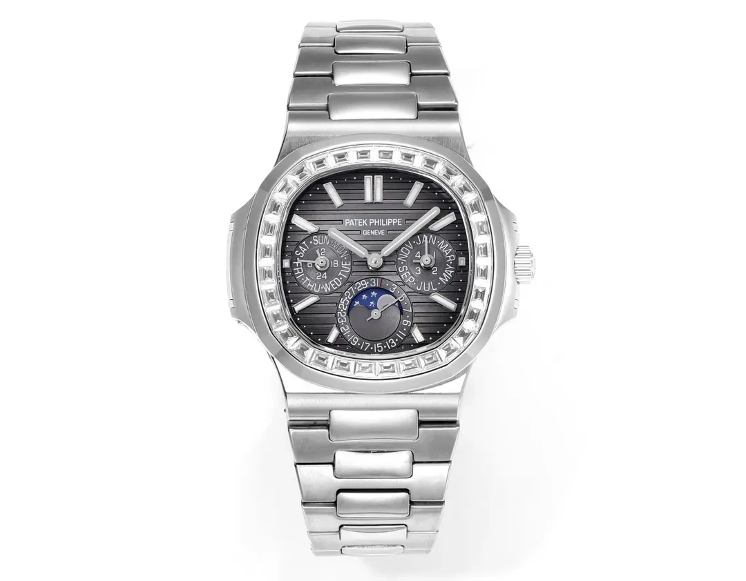 Patek Philippe Nautilus Grey Complication Watch