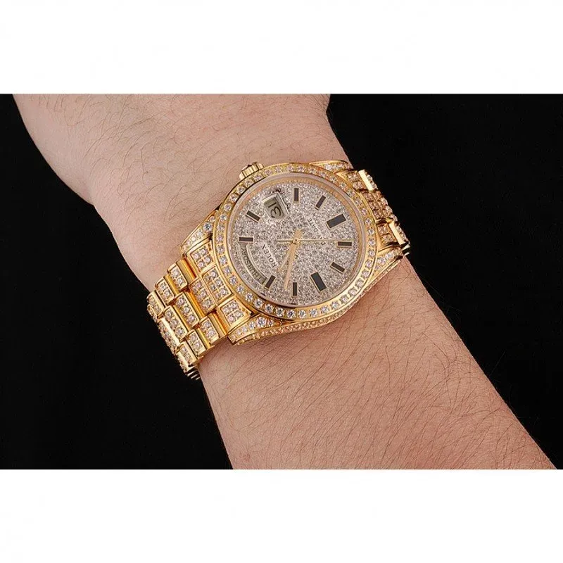 Superclone Rolex Day-Date 36mm White Dial REP016822