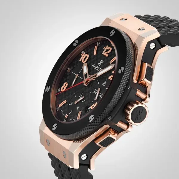 Hublot Big Bang Men Automatic Black Rubber Watch 301.PB.131.RX