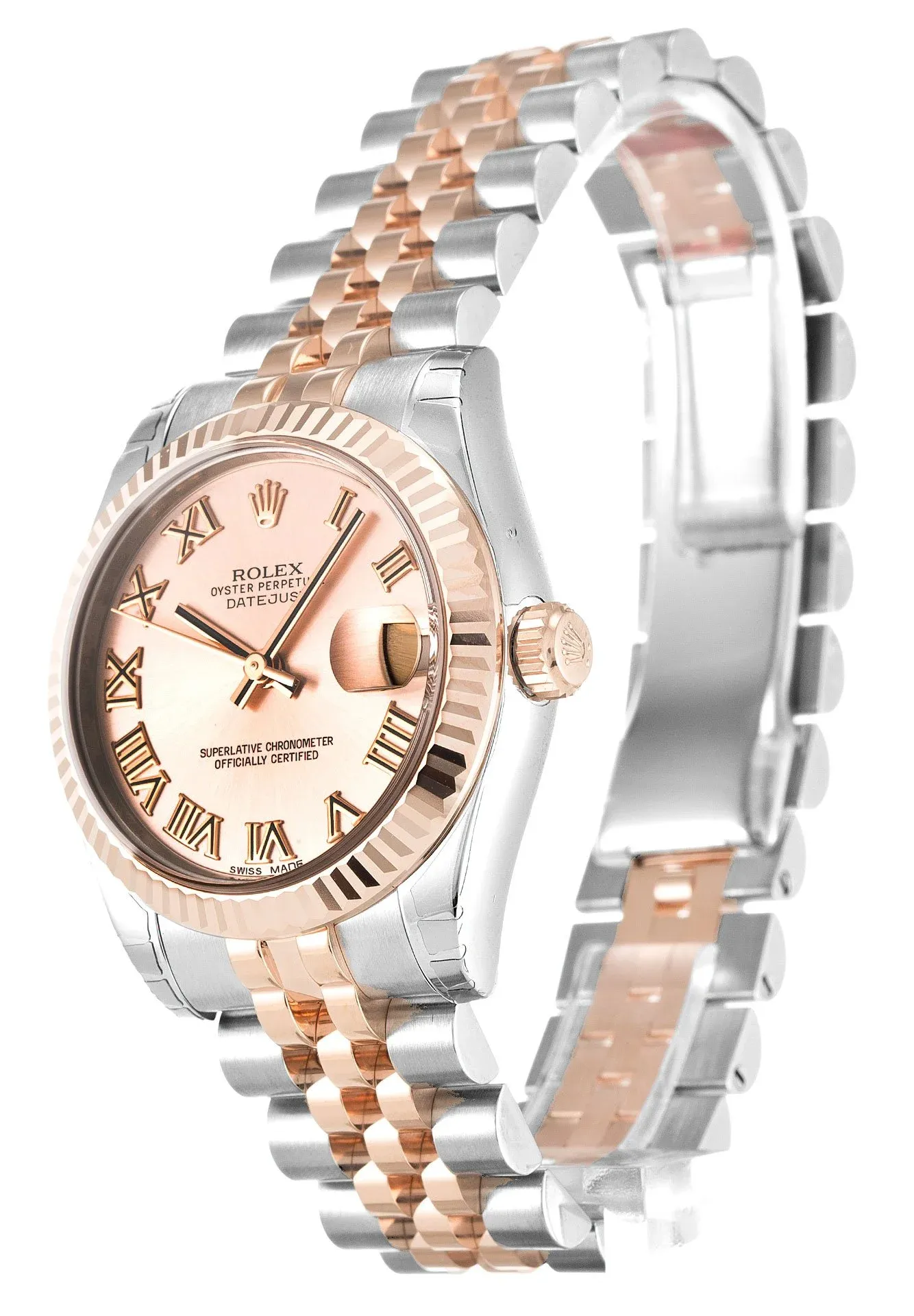 Rolex Datejust Mid-Size 31mm Pink Dial 178271