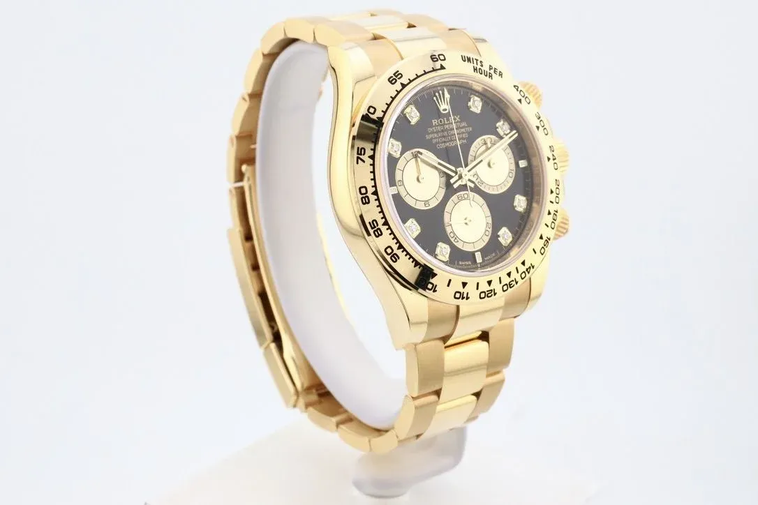 Superclone Rolex Daytona 40 mm Bright black Dial 126508