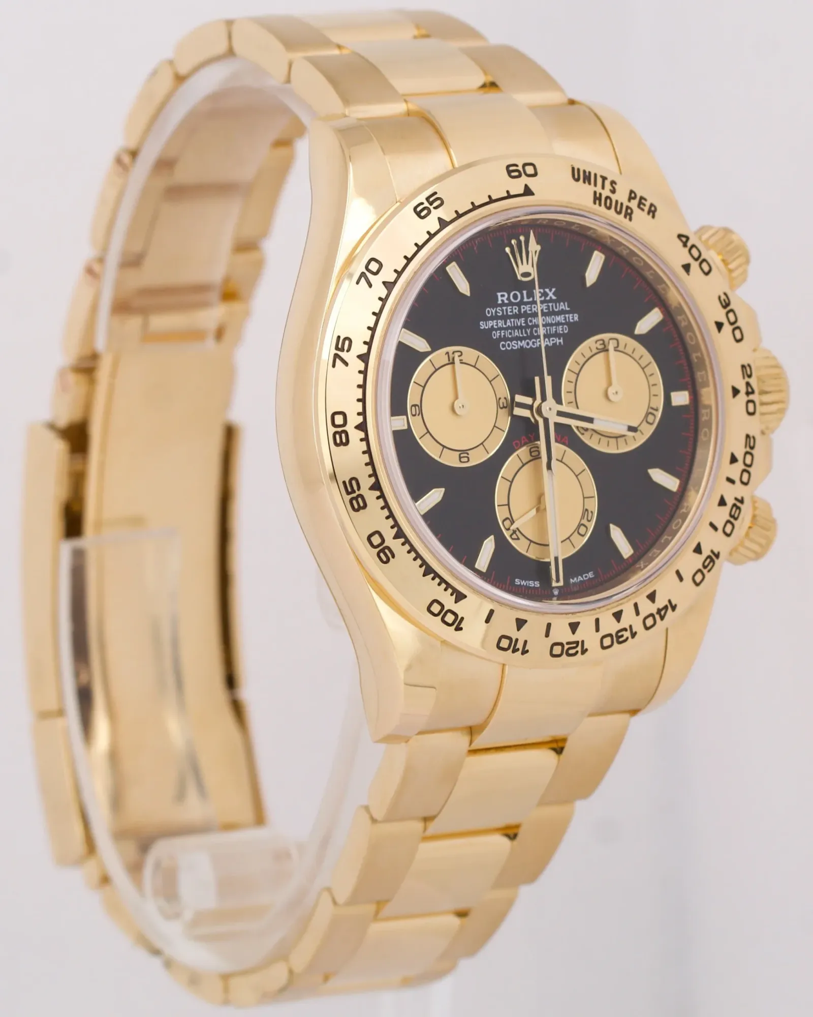 Superclone Rolex Daytona 40 mm Intense black Dial 126508