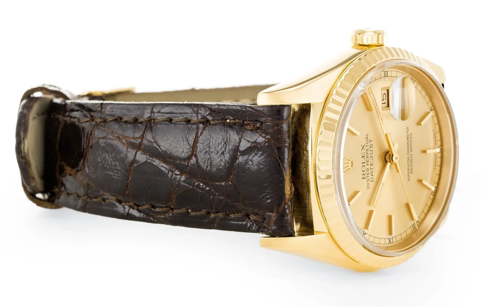 Rolex Datejust 36mm Champagne Dial 16238