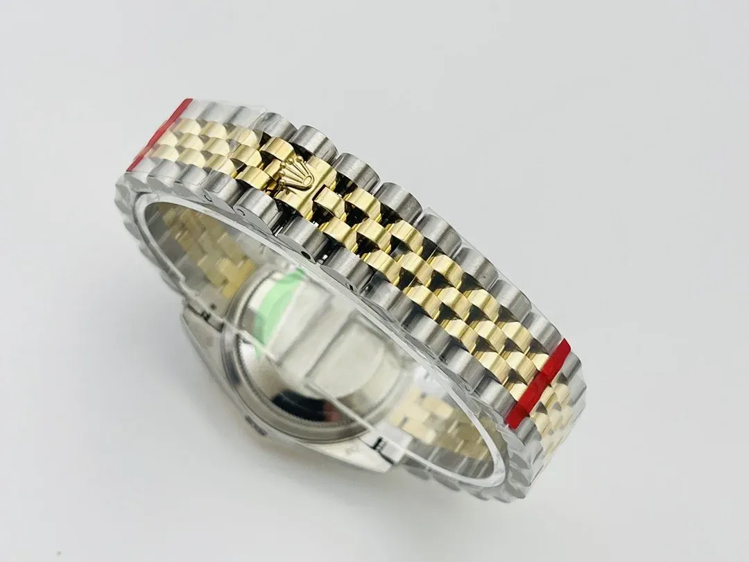 Rolex Datejust 36mm Gold Palm Motif Dial 126233