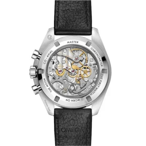 Omega Speedmaster Men Automatic Black Leather Watch O31032425001002