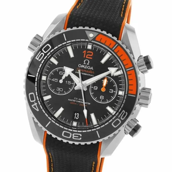 Omega Planet Ocean Men Automatic Black Rubber Watch O21532465101001