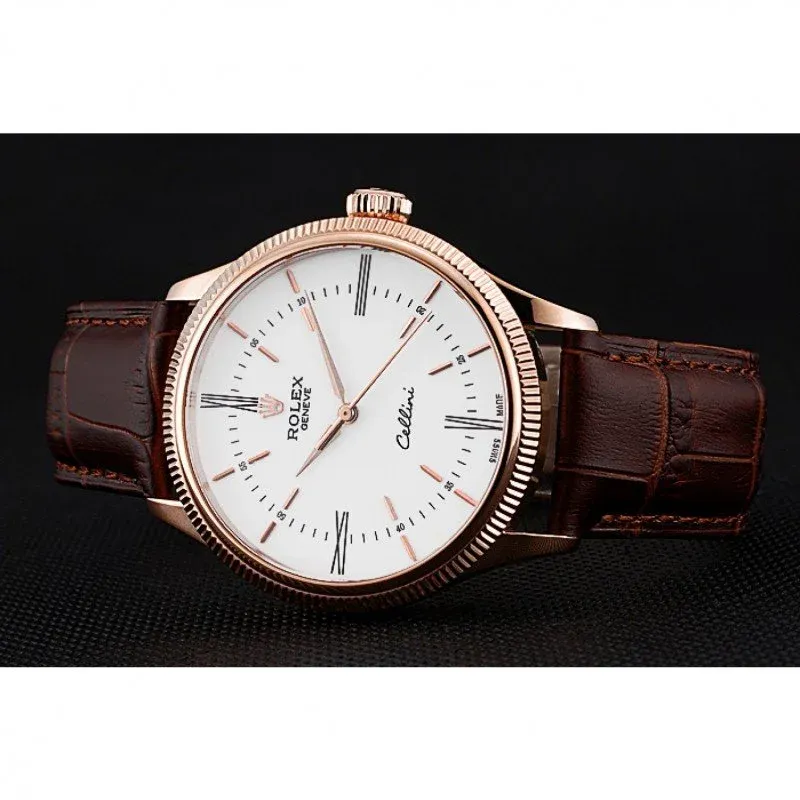 Superclone Rolex Cellini 39mm White Dial 622655