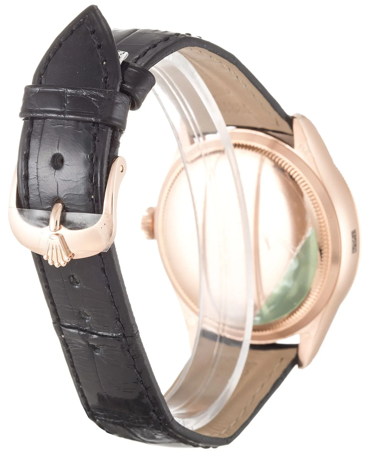 Rolex Cellini 39mm Black Dial 50525