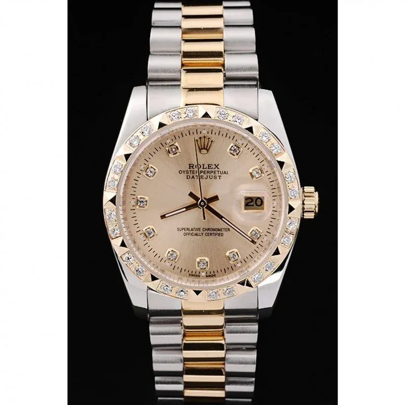 Superclone Rolex Datejust 36mm Gold Dial SRL41