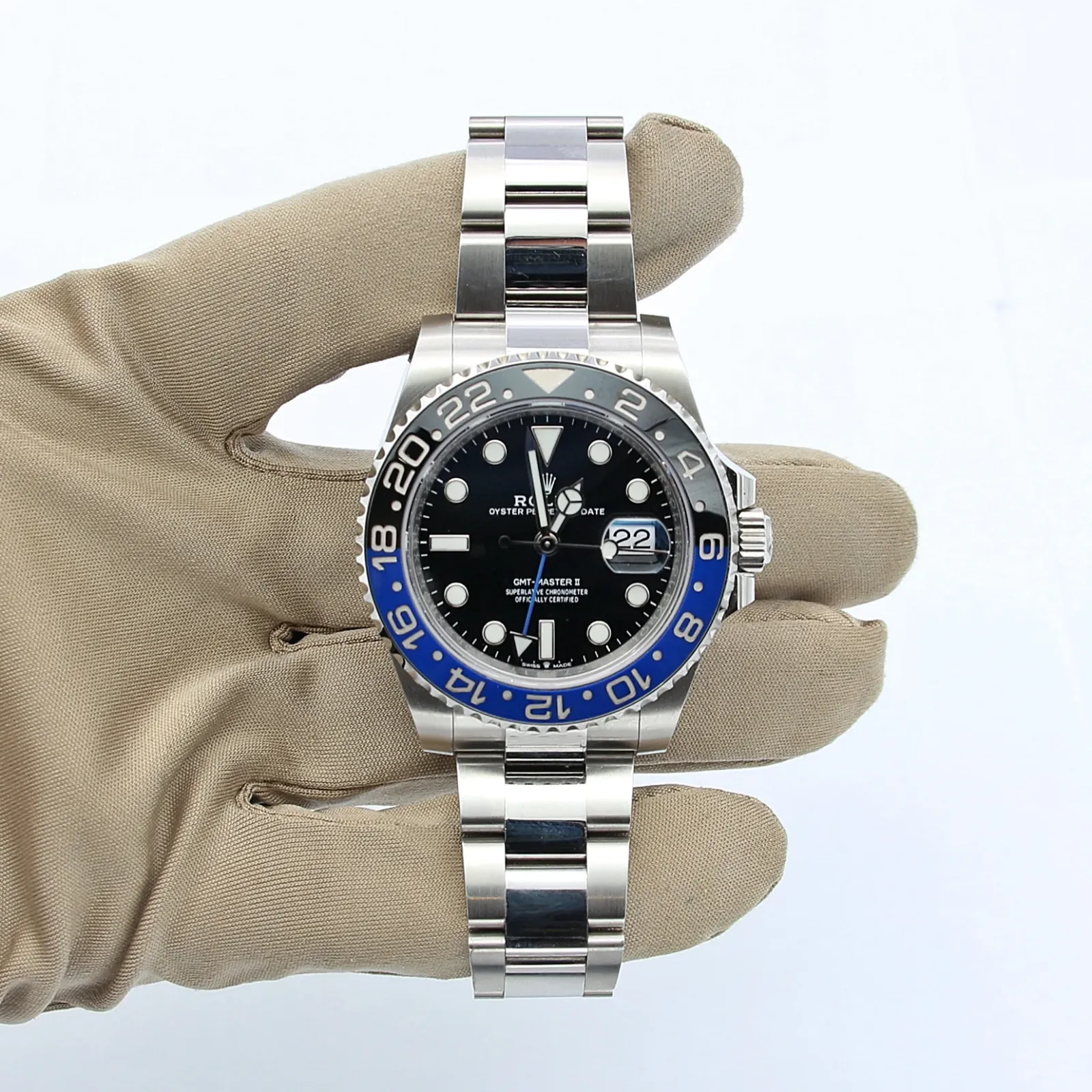 Superclone Rolex GMT-Master II 126710BLNR  Batman  41mm