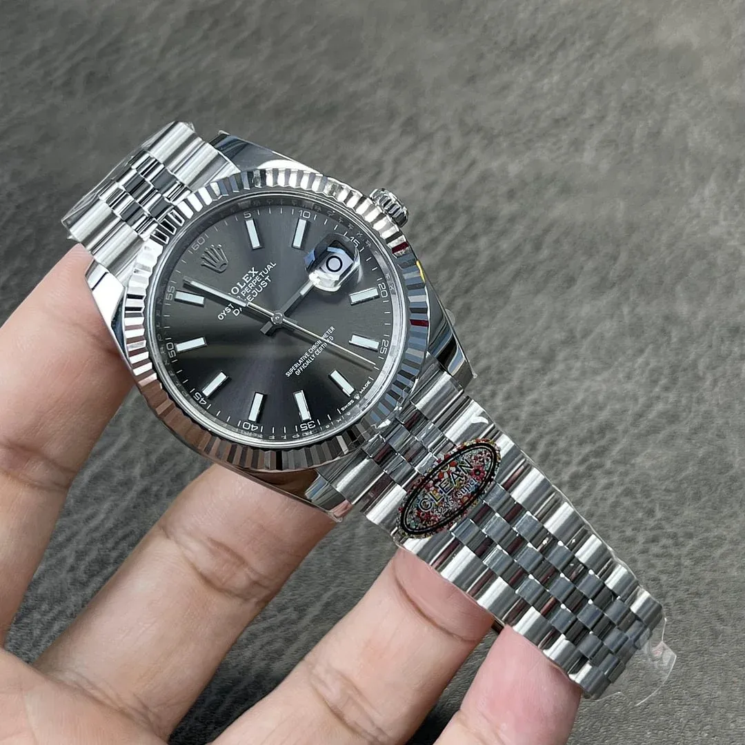 Superclone Rolex Datejust 41mm Rhodium Dial 126334 Jubilee