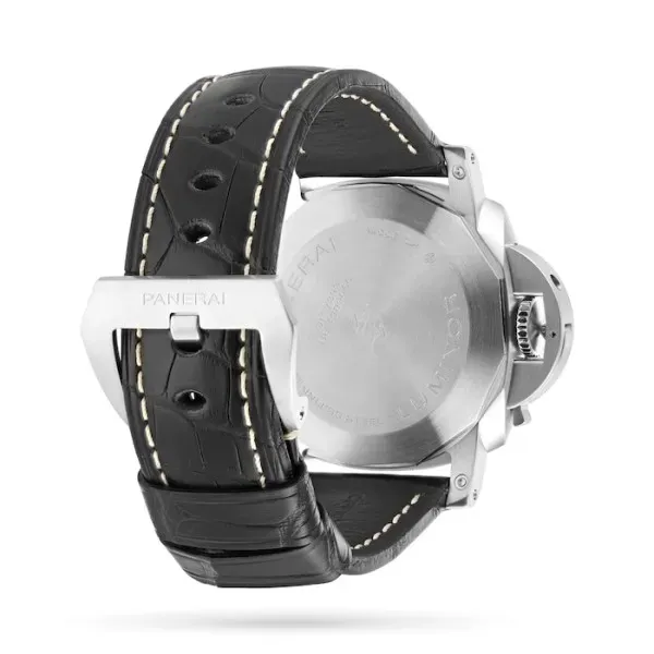 Panerai Luminor Men Automatic Black Alligator Watch PAM01392