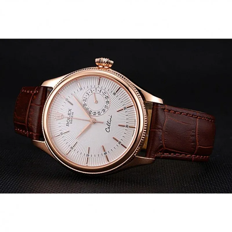 Rolex Cellini 38mm White Dial 622725