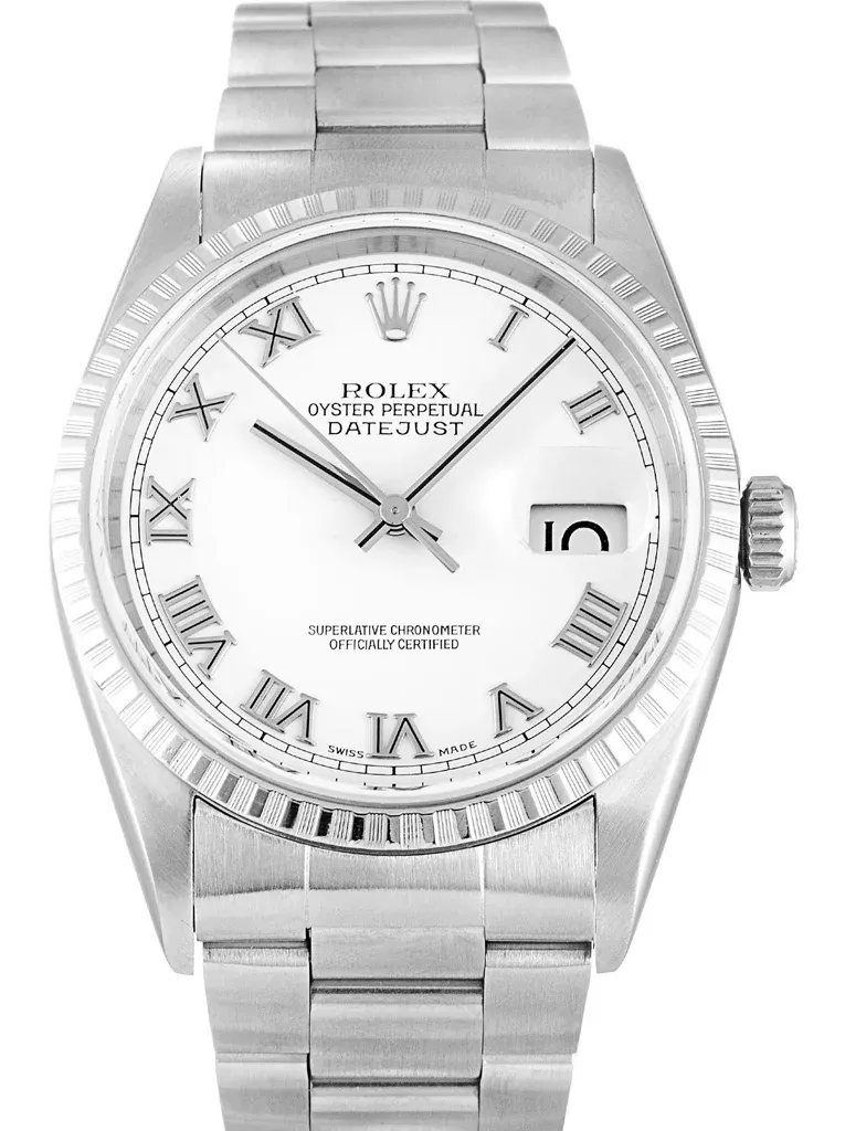 Rolex Datejust 36mm White Dial 16220
