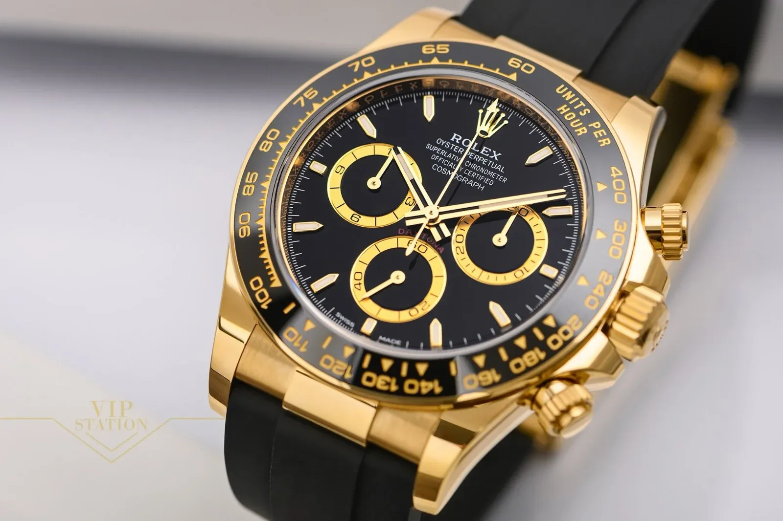 Superclone Rolex Daytona 40 mm Black Dial 126518LN