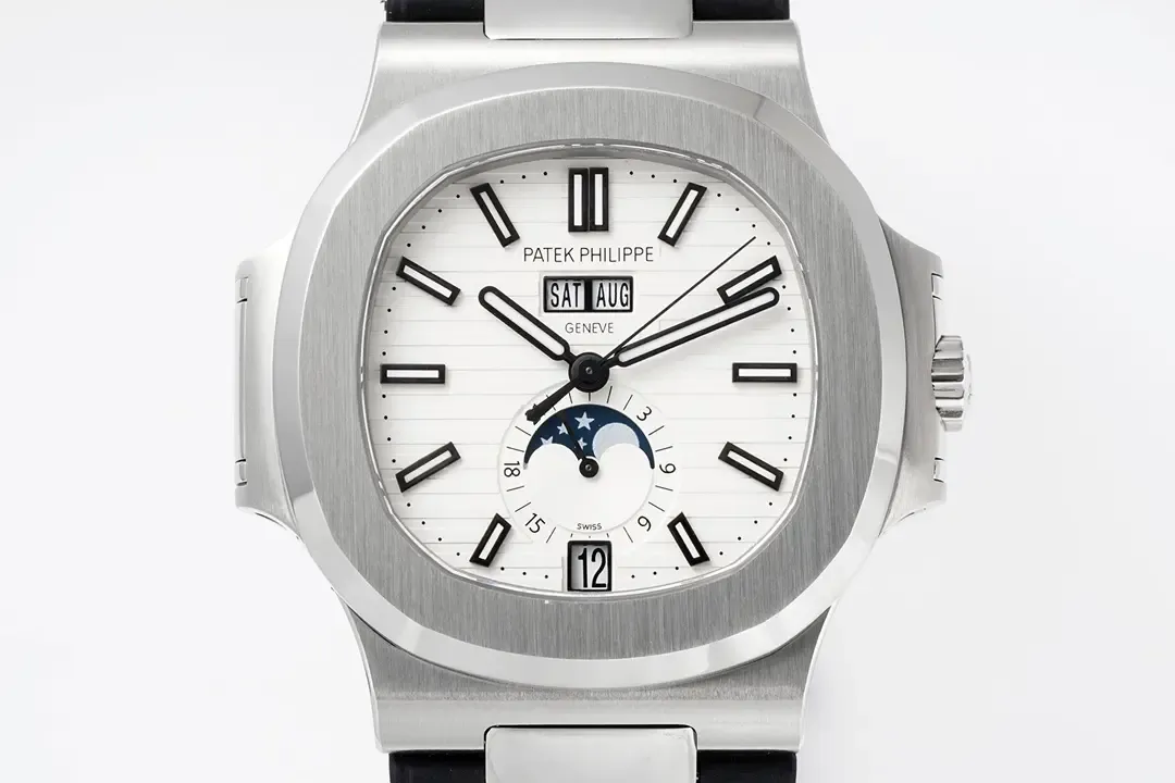 Patek Philippe Blue Nautilus Rubber Watch