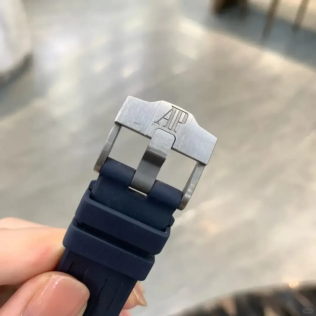 Audemars Piguet Royal Oak Offshore Selfwinding Chronograph Blue, Silver 26480TI.OO.A027CA.01