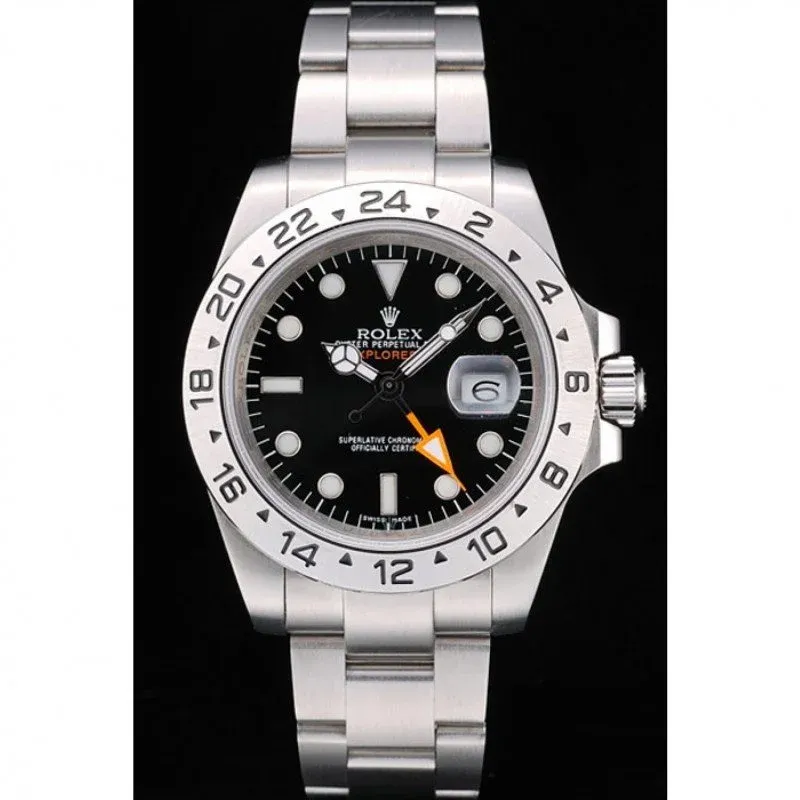 Superclone Rolex Explorer 40mm Black Dial REP016820