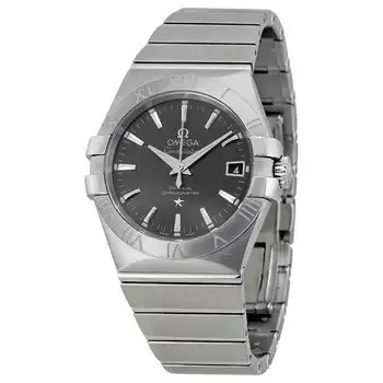 Omega Constellation Men Automatic Black Stainless Steel Watch O13110362001001