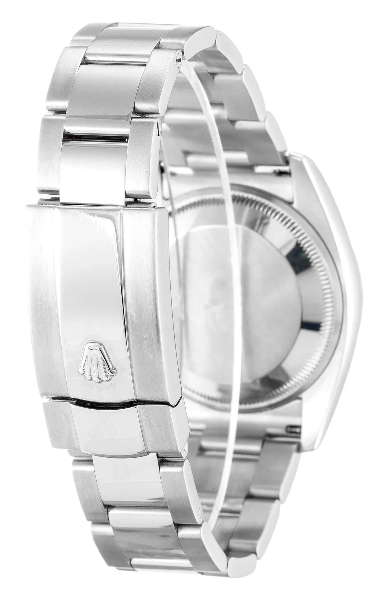 Rolex Oyster Perpetual Date 34mm White Dial 115210