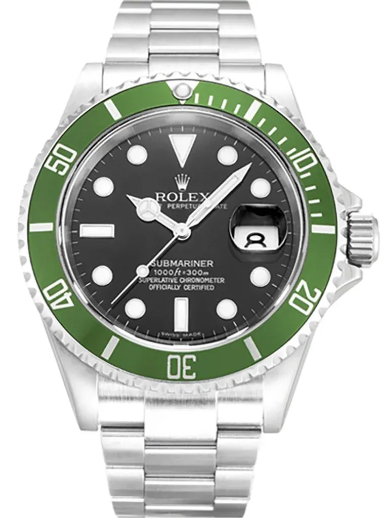 Rolex Submariner 40mm Black Dial 16610LV  Kermit