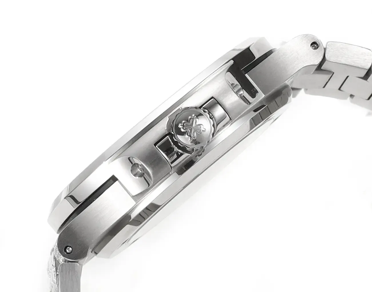 Patek Philippe White Gold Ruby Nautilus Watch