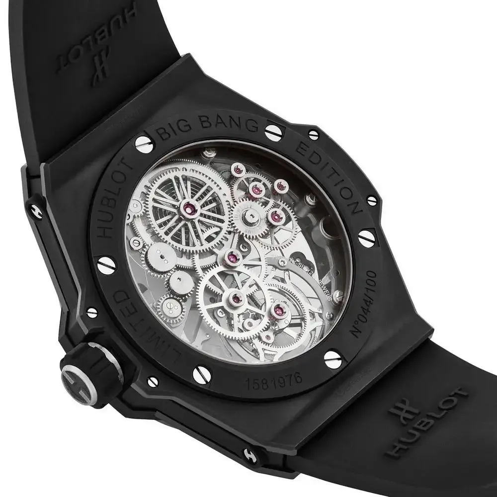 Hublot Big Bang Men Automatic Silver Rubber Watch 419.CI.0170.RX