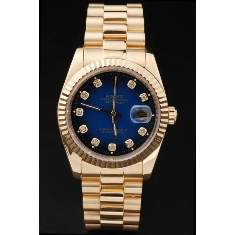 Superclone Rolex Datejust 36mm Blue Dial SRL71