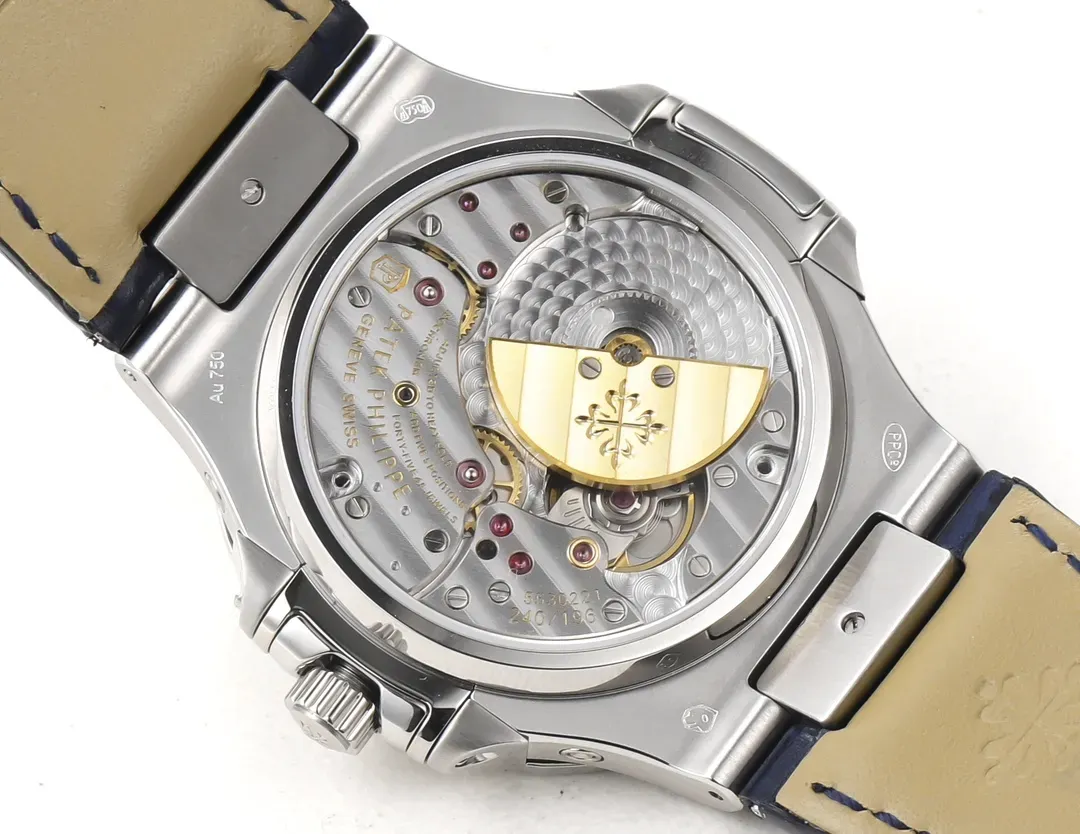 TW Patek Philippe Nautilus Blue Strap Watch