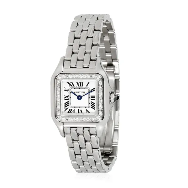 Cartier Panthère de Cartier Women Quartz White Stainless Steel Watch W4PN0008