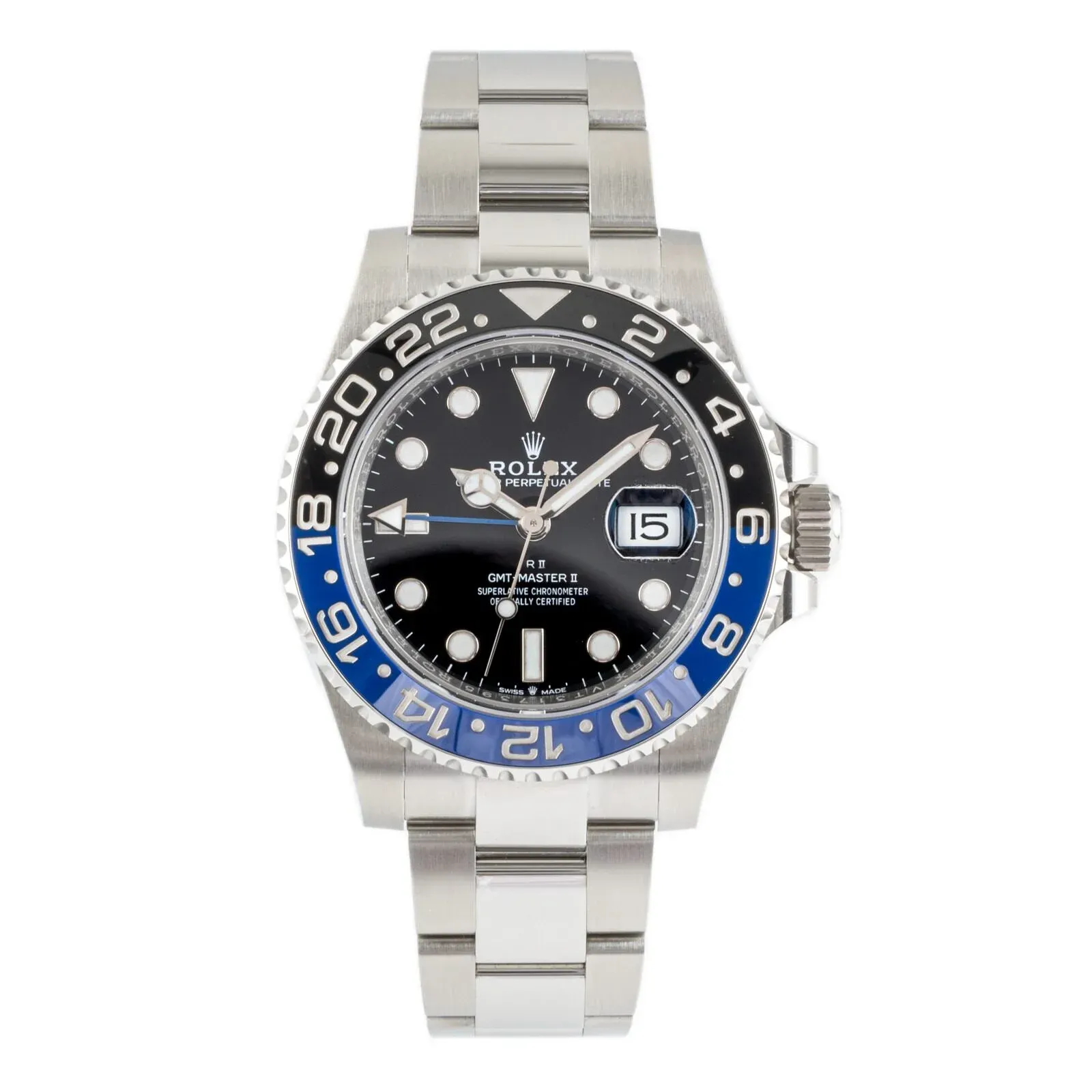 Superclone Rolex GMT-Master II 126710BLNR  Batman  41mm
