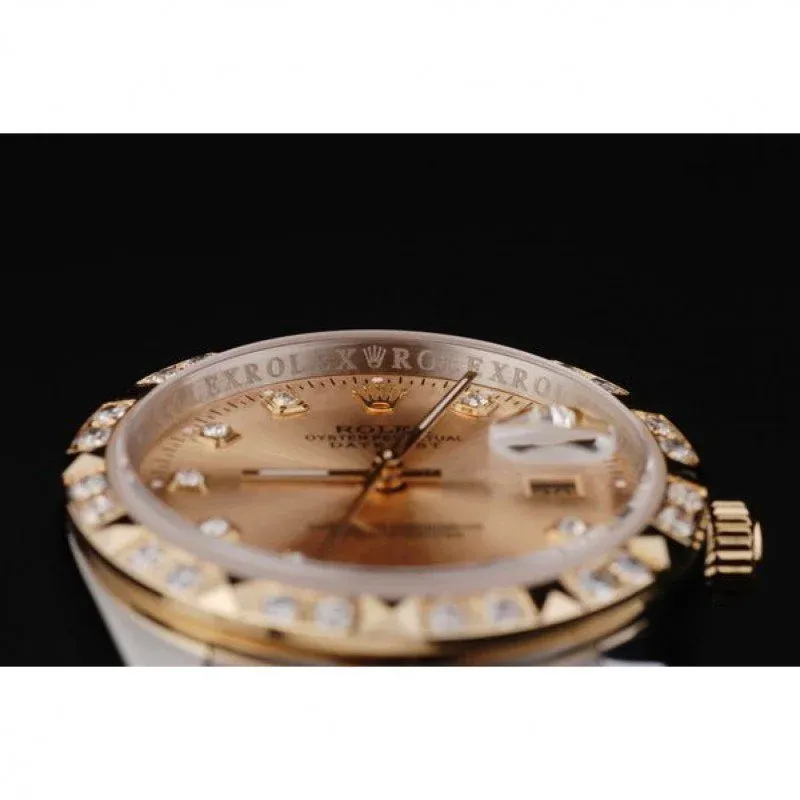 Superclone Rolex Datejust 36mm Gold Dial SRL41
