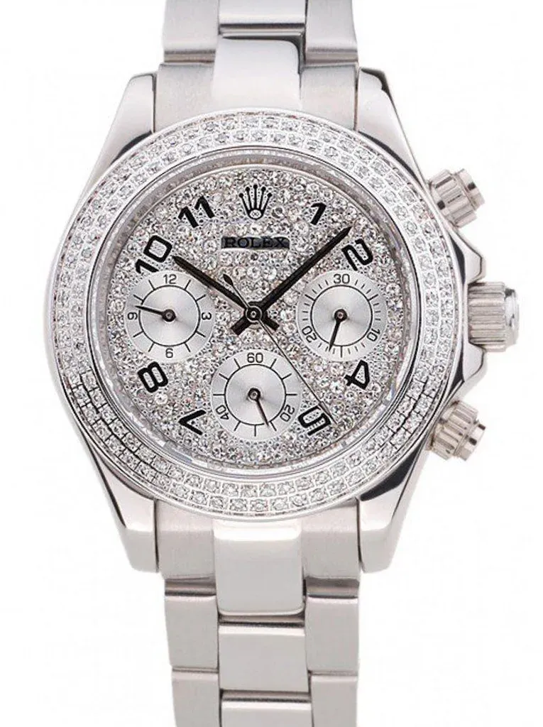 Rolex Daytona 35mm Silver Dial RL165
