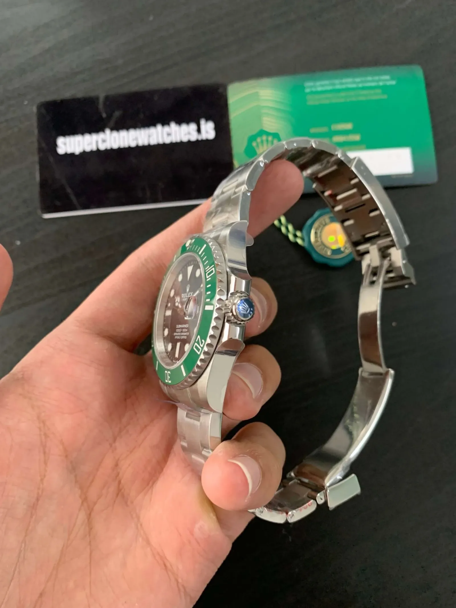 Superclone Rolex Submariner 41mm Black Dial 126610LV  Starbucks