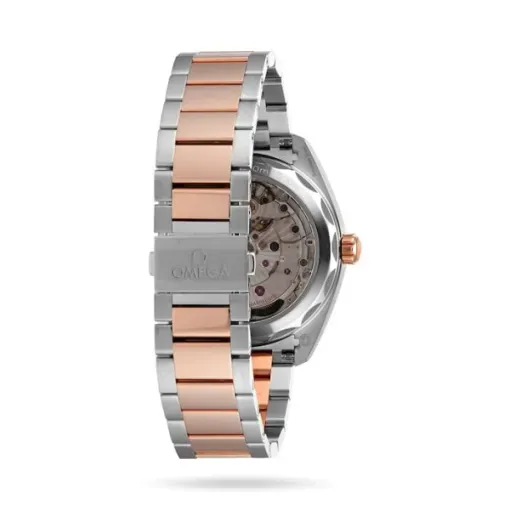 Omega Seamaster Aqua Terra Men Automatic Silver Stainless Steel   18ct Rose Gold Watch O22020412102001