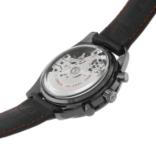 Omega Speedmaster Men Automatic Black Leather Watch O31192445101004