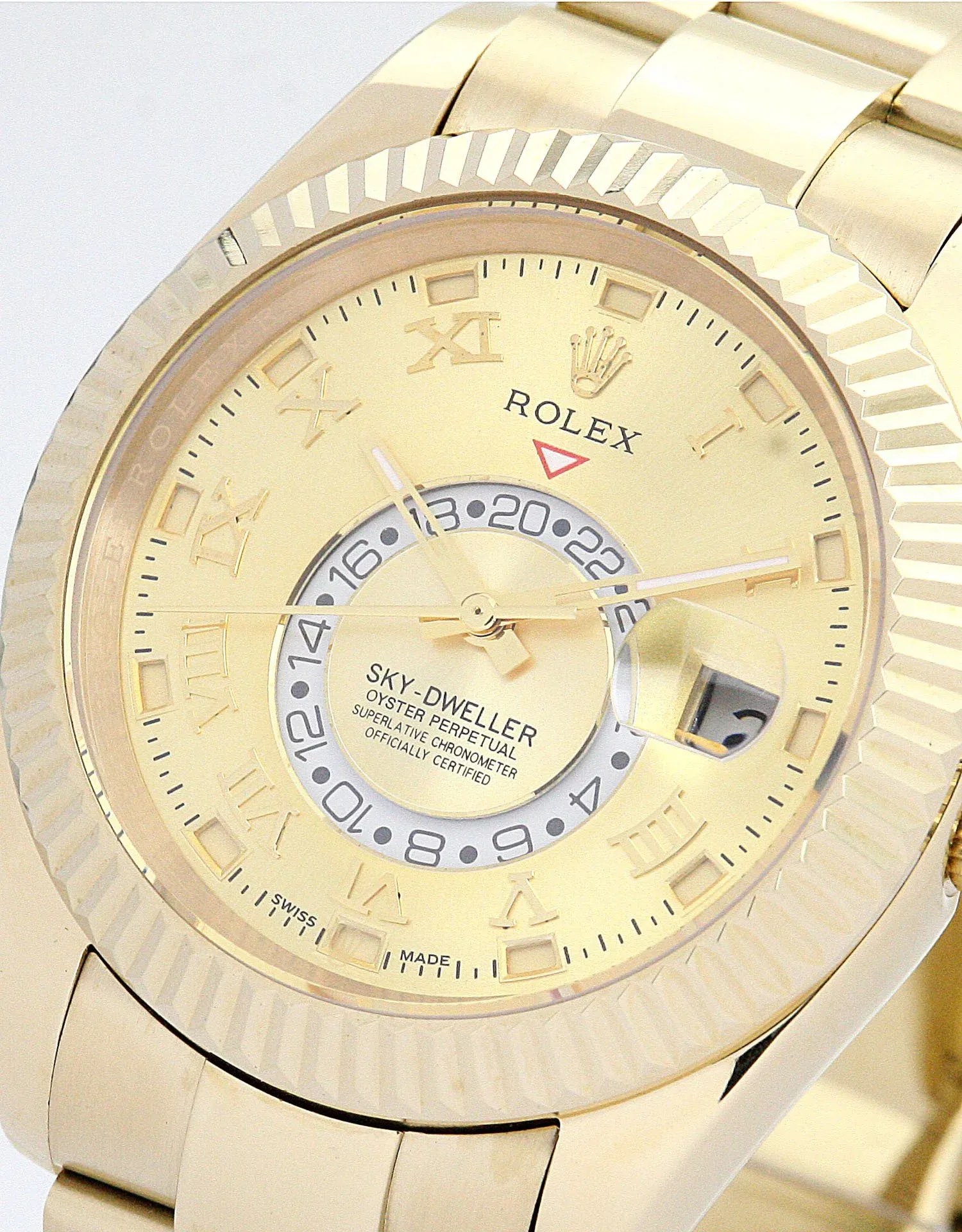 Rolex Sky-Dweller 42mm Champagne Dial 326938