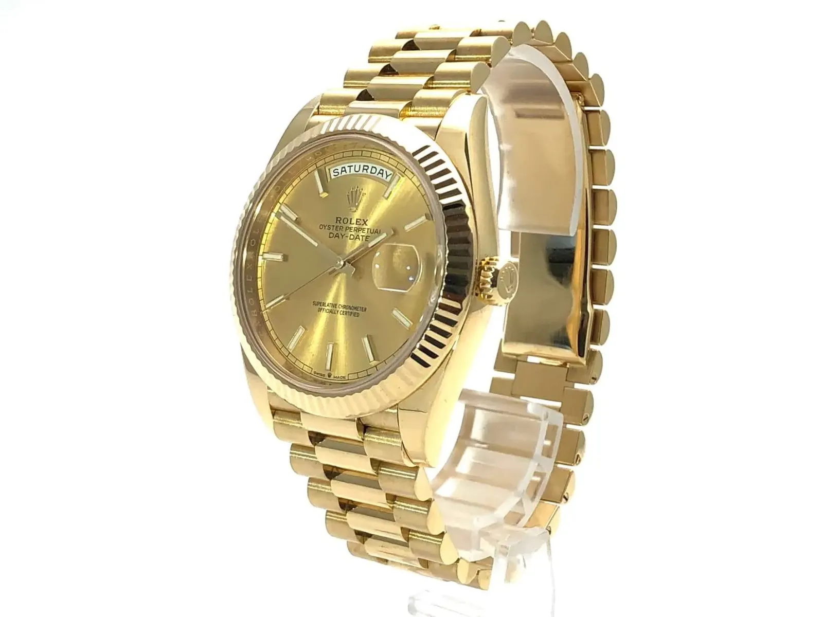 Rolex Day-Date II 40mm Champagne Dial 228238