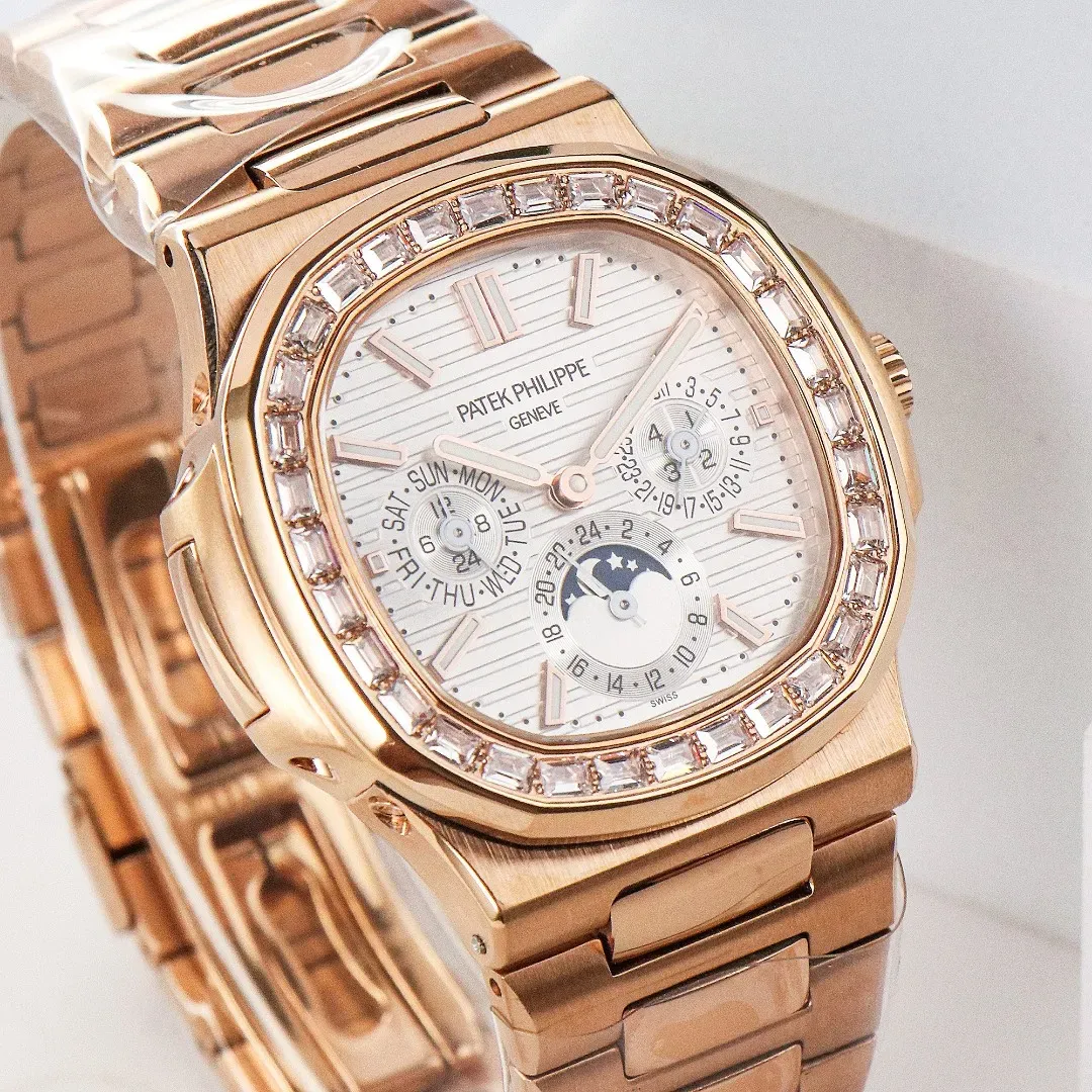 Patek Philippe Rose Gold Nautilus Watch