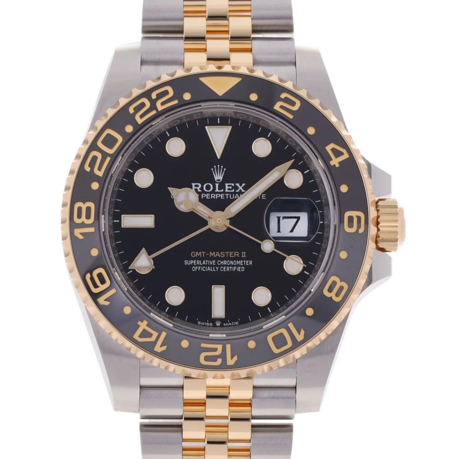 Superclone Rolex GMT-Master II 40 mm Black Dial  Zombie  126713GRNR