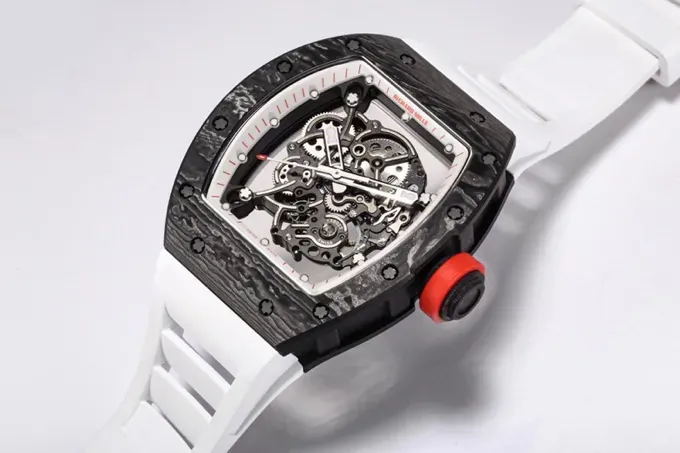 Richard Mille RM055 Black Carbon Fiber Watch